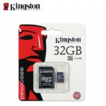 SD Micro 32GB Class4 Kingston +SD Adapter/SDC4/32GB